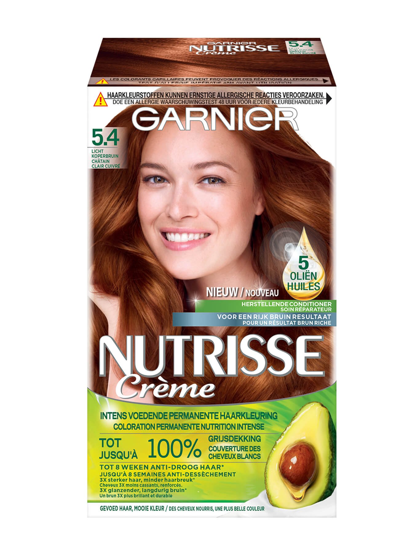 Nutrisse Creme 5.4 koperbruin